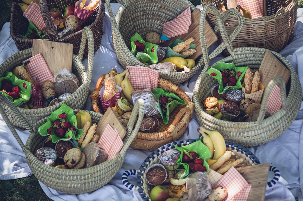 Picknickkörbe Mittsommer